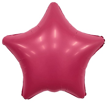 Р Б/РИС ЗВЕЗДА 18" Сатин Viva Magenta