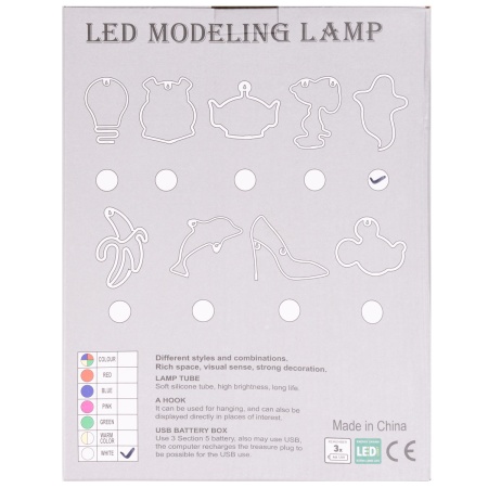 Фигура светящ LED Привидение/G