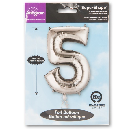 А ЦИФРА 5 Silver