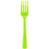 Вилка пласт Kiwi Green 20шт/A
