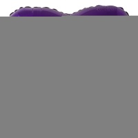 Ф Б/РИС 18" СЕРДЦЕ Металлик Violet(FM)