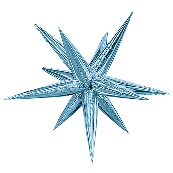 Р 3D ЗВЕЗДА 41" Составная Cool Blue
