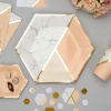 Тарелка ColourBlock Персик 27см 8шт/N