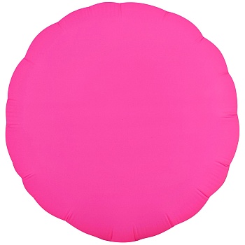 К Б/РИС КРУГ 18" Неон Fuchsia