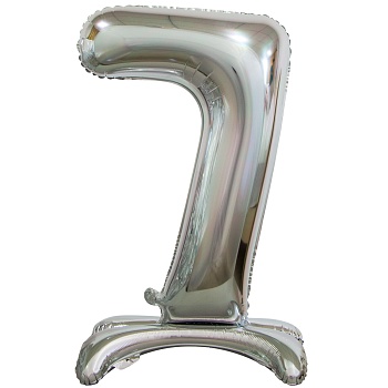 К ЦИФРА 7  30" Silver на подставке