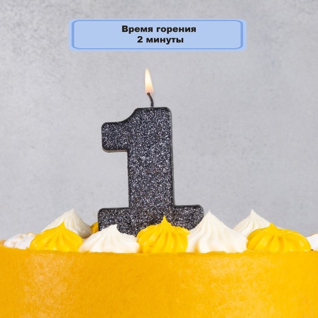 Свеча -цифра 
