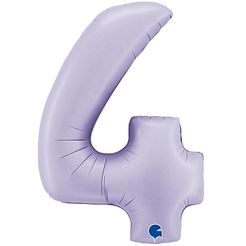 Г ЦИФРА 4 40" Сатин Lilac