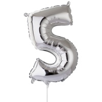 Ф ЦИФРА 5 16" Silver