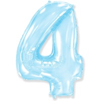 Ф ЦИФРА 4 40" Pastel Blue