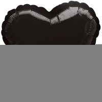 Р Б/РИС СЕРДЦЕ 18" Пастель Black