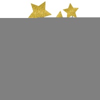 Ободок Звезды золотые блеск/А