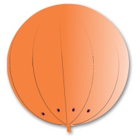 Гигант сфера 2,9 м оранжевый/G