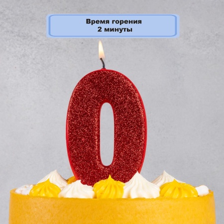 Свеча -цифра 