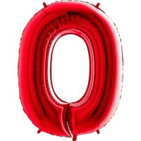 Г ЦИФРА 0 40" Red