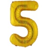К ЦИФРА 5 40" Gold блеск