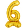 К ЦИФРА 6 50" Gold на подставке