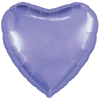 Р Б/РИС СЕРДЦЕ 18" Пастель Lavender