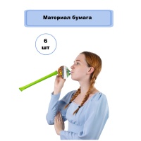 Язык-гудок с карт С ДР Пиксели 6шт/G