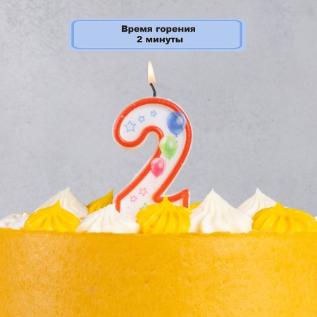 Свеча-цифра 