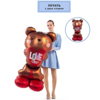 А ФИГУРА/P70 AIR Мишка с сердцем LOVE