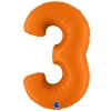 Г ЦИФРА 3 40" Пастель Orange