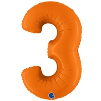 Г ЦИФРА 3 40" Пастель Orange