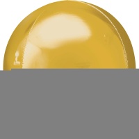 А 3D СФЕРА Б/РИС 21" Металлик Gold