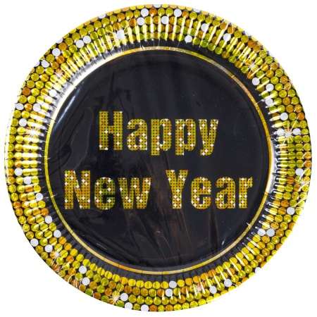 Тарелка HNY Ретро 23см 8шт/P