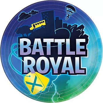 Тарелка Battle Royal 23см 8шт/А