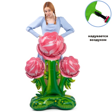 К ФИГУРА AIR Розы розовые