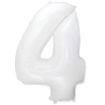 Ф ЦИФРА 4 40" White