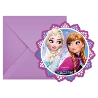 Приглашение Frozen Сев сияние 6шт/P
