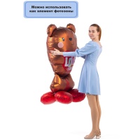 А ФИГУРА/P70 AIR Мишка с сердцем LOVE