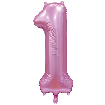 К ЦИФРА 1 40" Сатин Pink