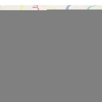 Спираль Бабочки Цветы нежные 60см 30шт/А