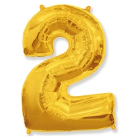 Ф ЦИФРА 2 40" Gold без УП