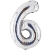К ЦИФРА 6 40" Silver блеск