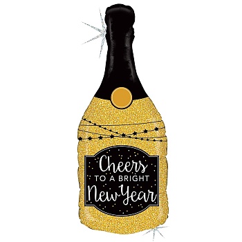 Б ФИГУРА CHEERS NEW YEAR Бутылка шамп