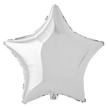 Ф Б/РИС 18" ЗВЕЗДА Металлик Silver(FM)