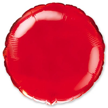 Ф Б/РИС 9" КРУГ Металлик Red(FM)