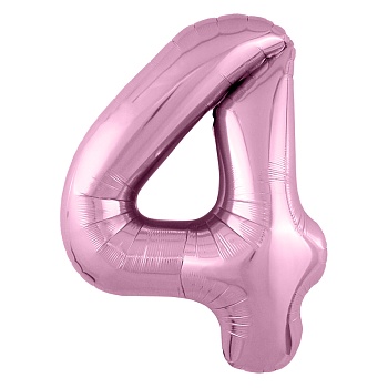 Р ЦИФРА 4 40" Металлик Flamingo