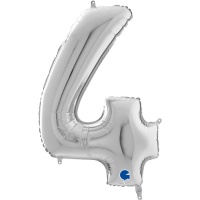 Г ЦИФРА 4  26" Silver
