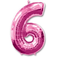 А ЦИФРА 6 Pink
