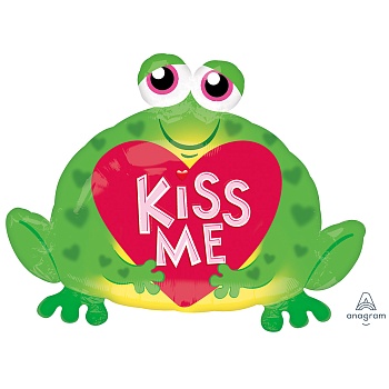 А ФИГУРА/P30 Лягушка с сердцем KISS ME