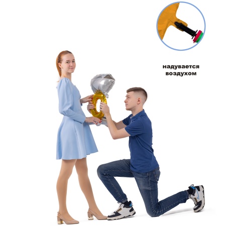 А ФИГУРА/A75 AIR Кольцо с бриллиантом