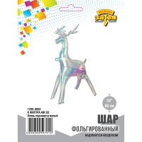 К ФИГУРА AIR 3D Олень перламутр малый