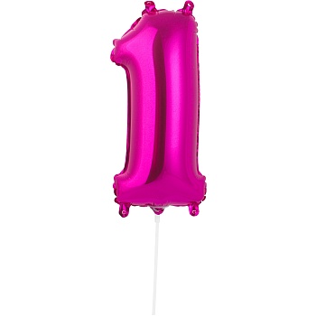 Ф ЦИФРА 1 16" Fuchsia