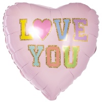 Б 18" LOVE YOU Сердце