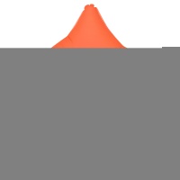 К Б/РИС ЗВЕЗДА 18" Неон Orange