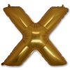 Г БУКВА Х 40" Gold